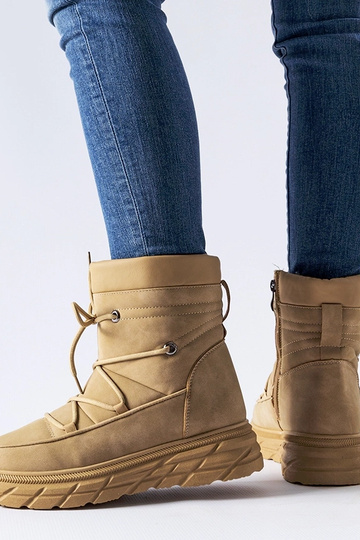 Botas de nieve beige mate... 2