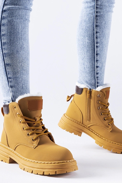 Botas de trabajo térmicas marrones...