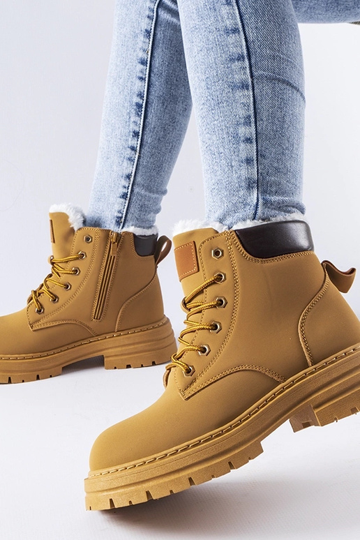 Botas de trabajo térmicas marrones...