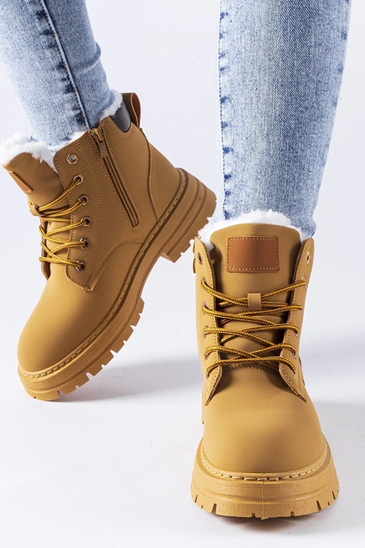 Botas de trabajo térmicas marrones...