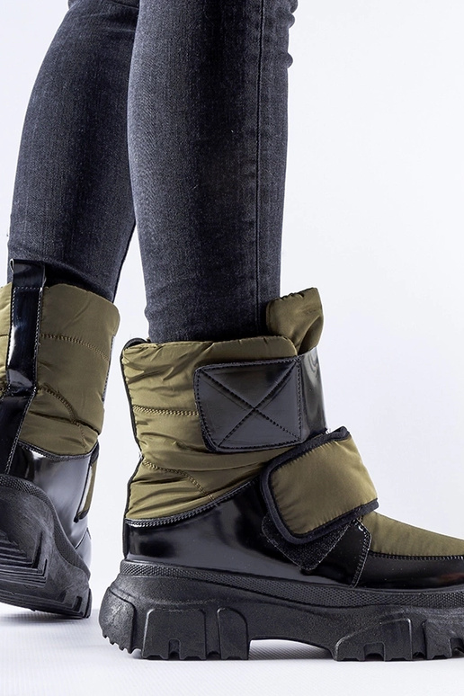 Botas de nieve térmicas verdes...