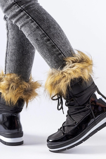 Botas de nieve de charol... 2