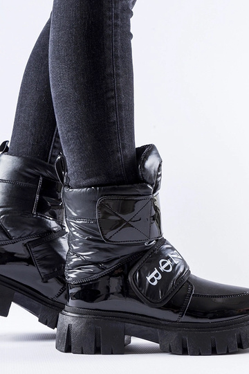 Botas de nieve negras con... 2