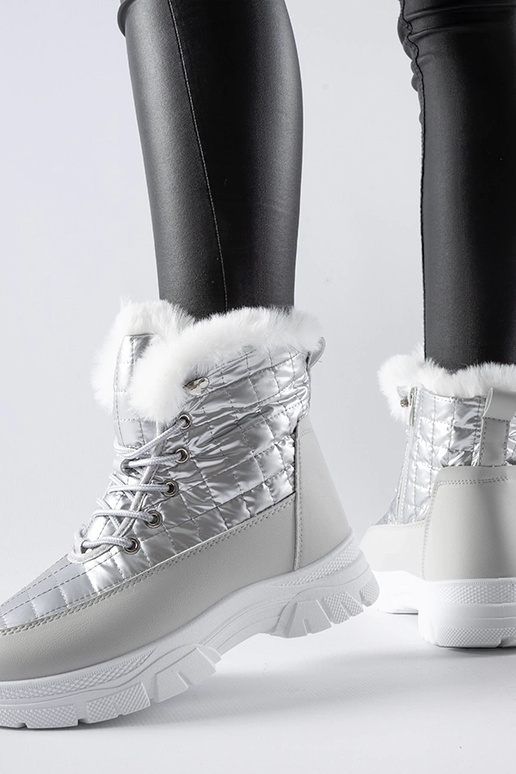 Botas de nieve con plataforma y...