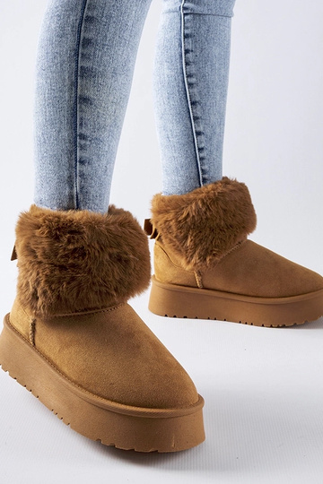 Botas de nieve decoradas...