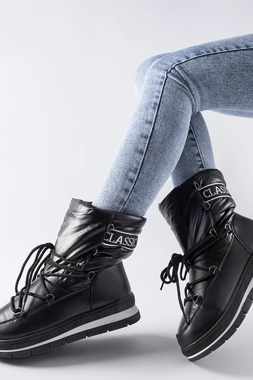 Botas de nieve con plataforma Black...