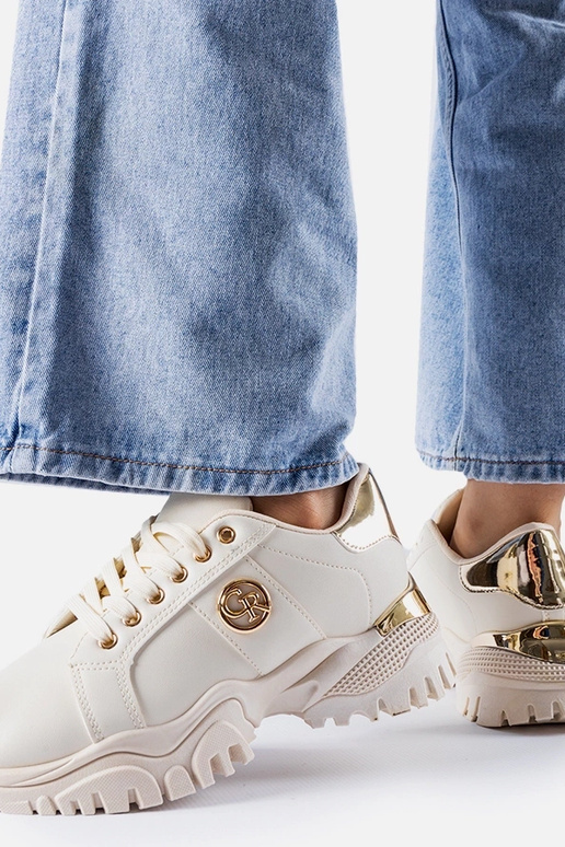 Zapatillas beige con suela Arpaia masiva