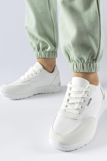 Zapatillas de tela blanca Geraldino 2