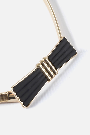 Cinturón elástico dorado... 2