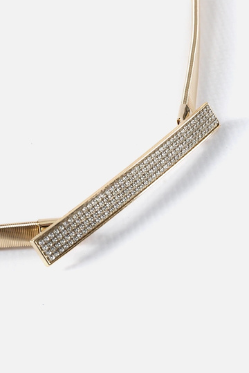 Correa elástica dorada con... 2