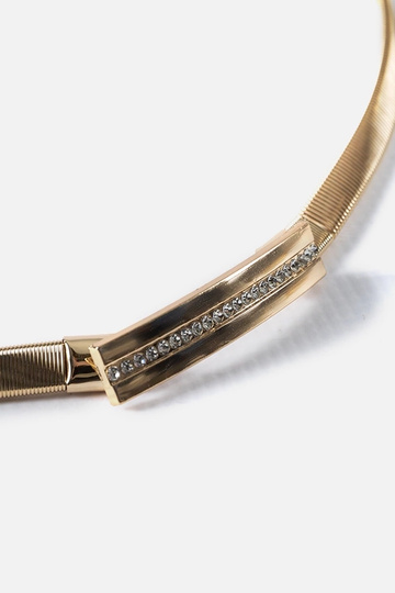 Correa elástica dorada con... 2