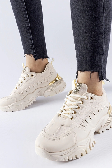 Zapatillas deportivas Laudes color beige