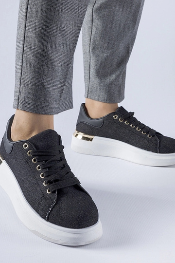 Zapatillas de plataforma Scuderlando negras