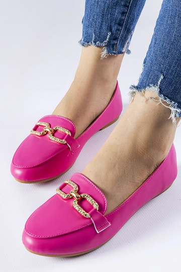 Mocasines con hebilla Sovera en color rosa 2