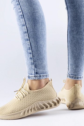 Zapatillas de tela beige Derek 2