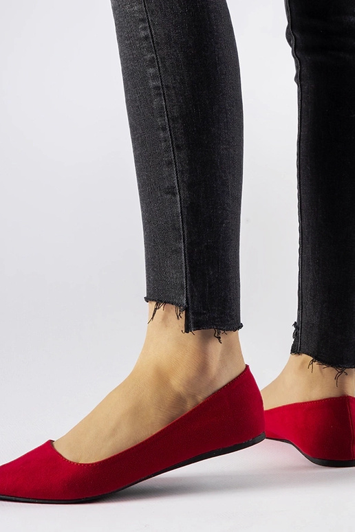 Bailarinas rojas de punta puntiaguda Riv Bailarinas rojas de punta puntiaguda Riv