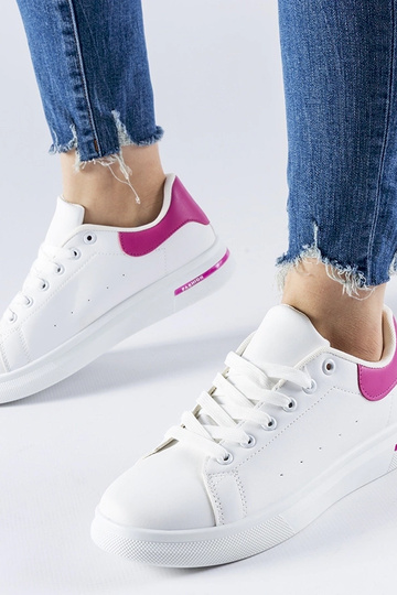 Zapatillas Leland blancas y rosas 2