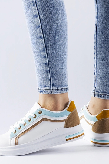 Zapatillas blanco-azules... 2