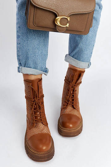 Botas Waldeck marrones translúcidas 2