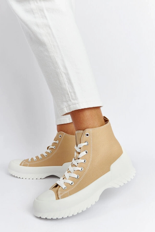 Zapatillas altas Ronchis beige