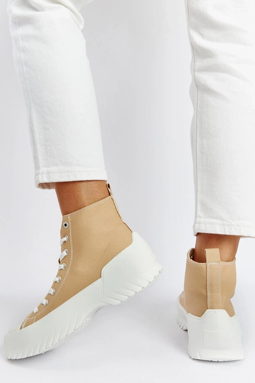 Zapatillas altas Ronchis beige