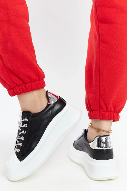 Zapatillas negras de plataforma GOE...