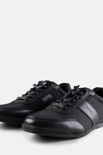 Zapatillas negras para hombre GOE NN1N4004 2