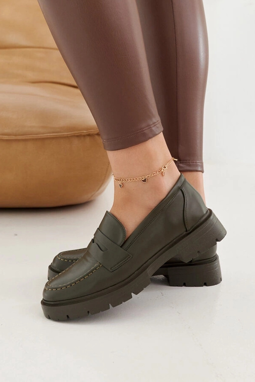 Mocasines verdes Maybritt
