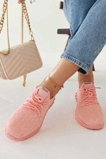 Zapatillas de tela Mira en color rosa 2