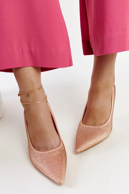 Tacones altos Liena color rosa claro