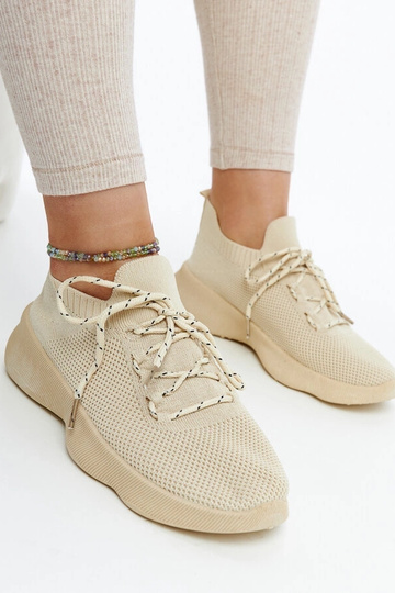 Zapatillas deportivas Roshni beige