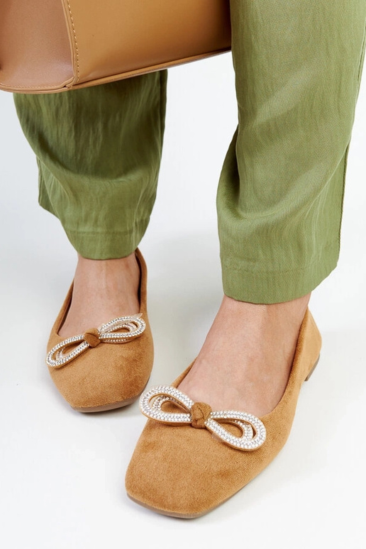 Bailarinas marrones con lazo Gaillou Bailarinas marrones con lazo Gaillou