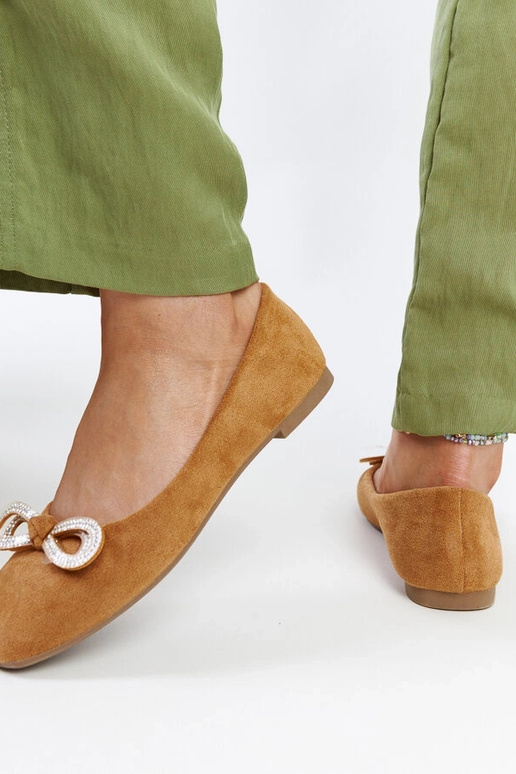 Bailarinas marrones con lazo Gaillou Bailarinas marrones con lazo Gaillou