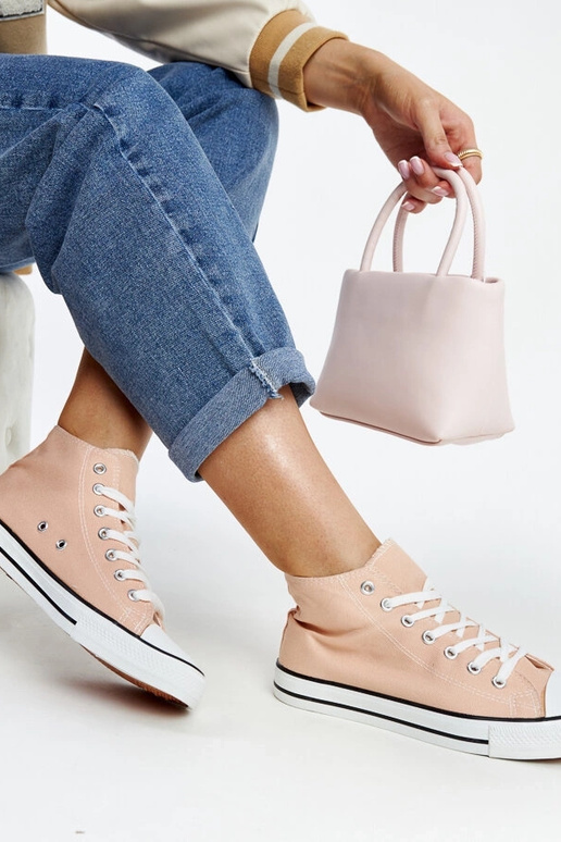 Zapatillas altas Eliska de color rosa...