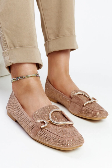 Mocasines Mebrat marrones brillantes
