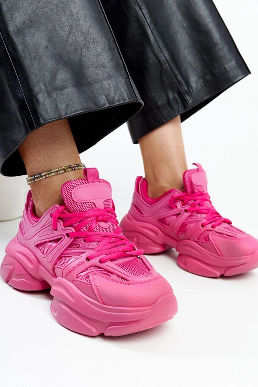 Zapatillas deportivas Feaven rosa oscuro