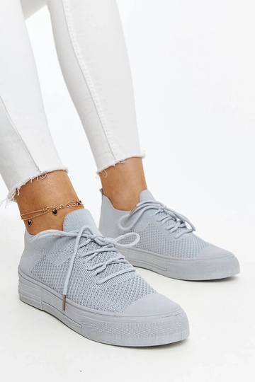Zapatillas deportivas ligeras color gris Senaida