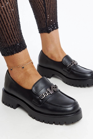 Mocasines negros con... 2