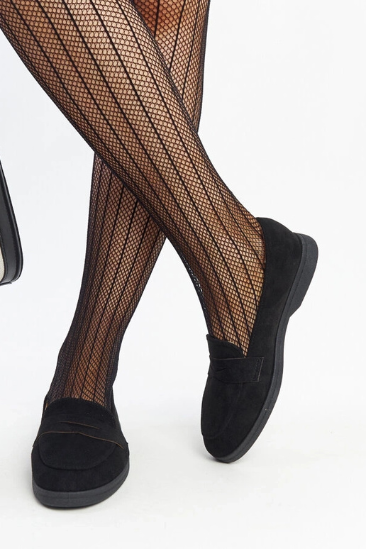 Mocasines de ante negros de Nibras