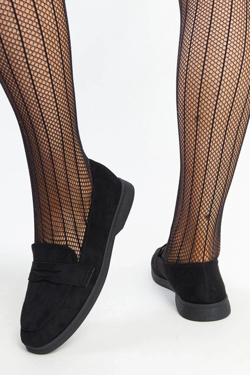 Mocasines de ante negros de Nibras