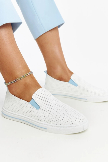 Zapatos blancos Sanan