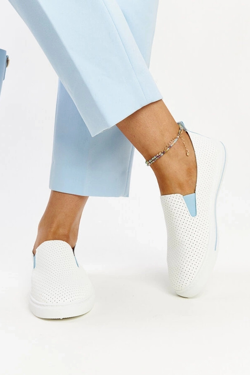 Zapatos blancos Sanan