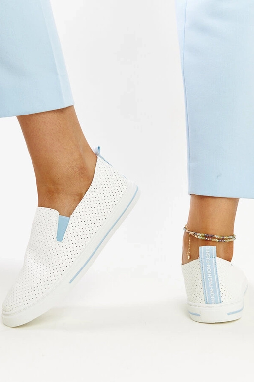 Zapatos blancos Sanan