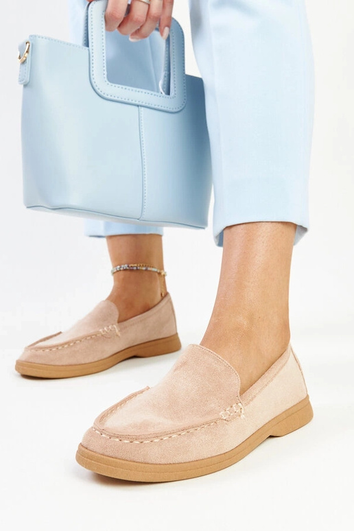 Zapatos Rumay de ante beige Zapatos Rumay de ante beige