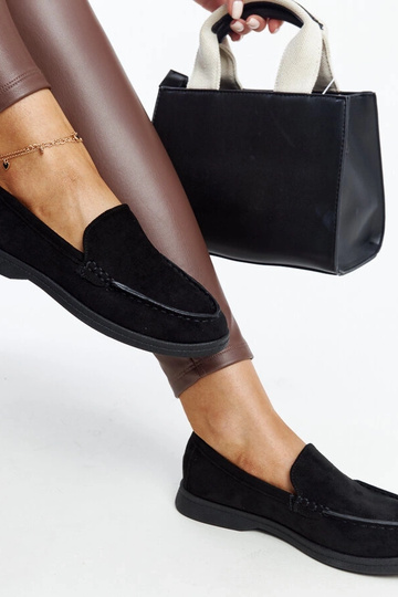 Zapatos Rumay de ante negro 2