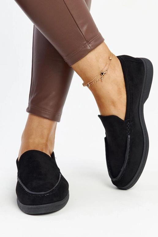 Zapatos Rumay de ante negro