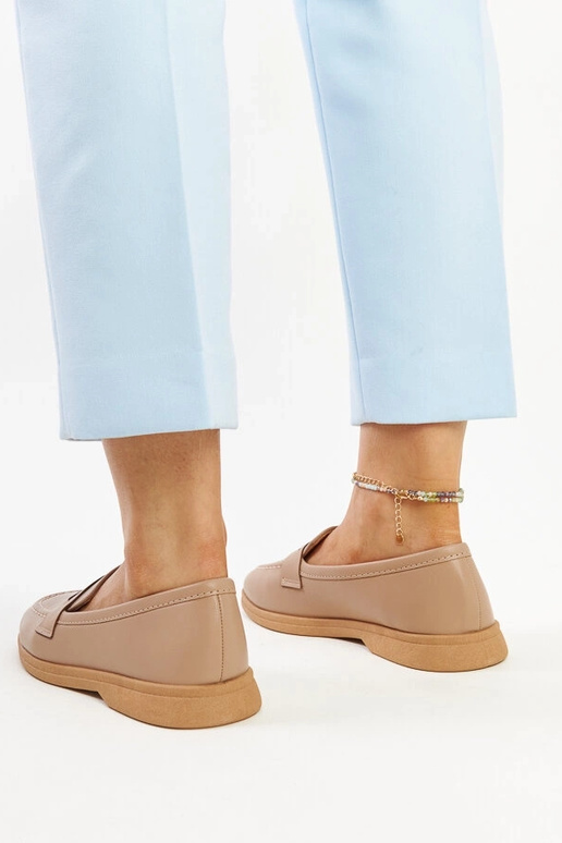 Mocasines Nawrah clásicos marrones