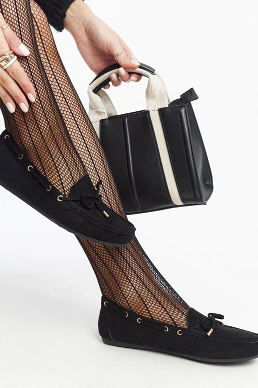 Mocasines de ante negro Aneesa