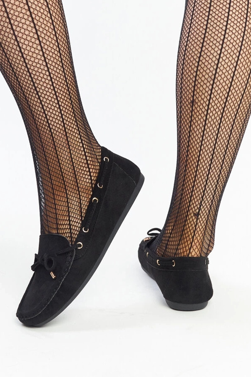 Mocasines de ante negro Aneesa