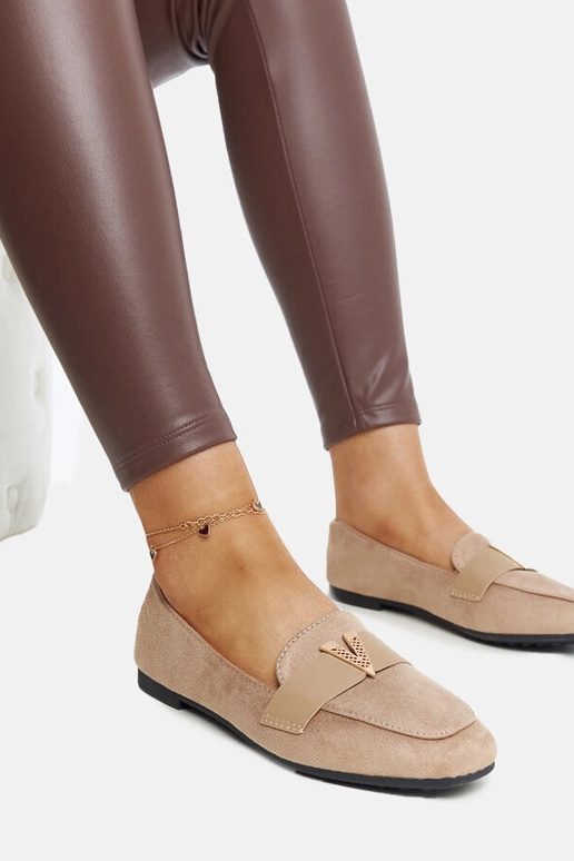 Mocasines marrones con decoración Namal